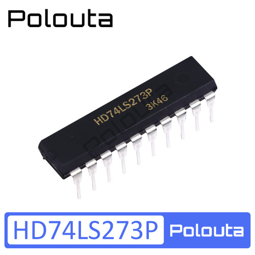 HD74LS273P 74LS273 公共时钟复位八D触发芯片直插DIP20 POLOUTA