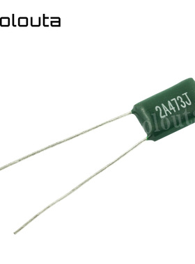 涤纶电容 2A473J 0.047UF 47NF 47000PF 100V 薄膜电容器 50个
