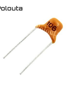 Polouta  独石电容 10UF 10000NF 106J K M 50V 5.08MM 50个整包