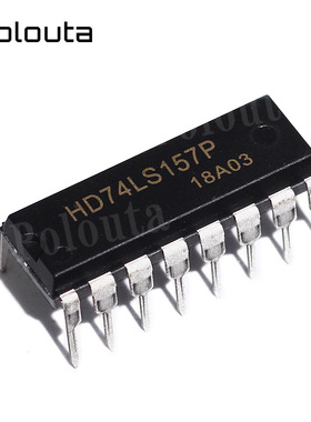 HD74LS157P 74LS157 同相输出四2选1数据选择器直插DIP16 POLOUTA
