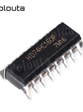 HD74HC160P 74HC160 SN74HC160N DIP-16 十进制计数器芯片 直插
