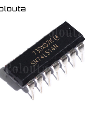 SN74LS14N 11 12 13 20 21 27 30 32 33 DIP14 直插 逻辑门芯片IC