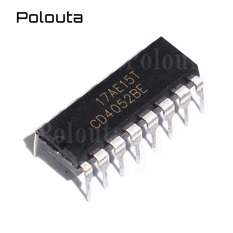 cd4052be cd4052 hef4052bp hcf4052 dip-16 cmos模拟多路复用器