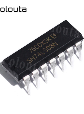 SN74LS08N 74LS08 SN74LS09N 栅极和逆变器芯片直插DIP14 POLOUTA