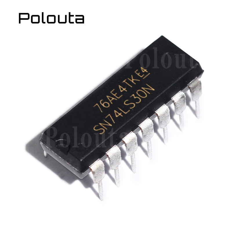 SN74LS30N 74LS30 8输入与非门芯片 直插DIP14 POLOUTA