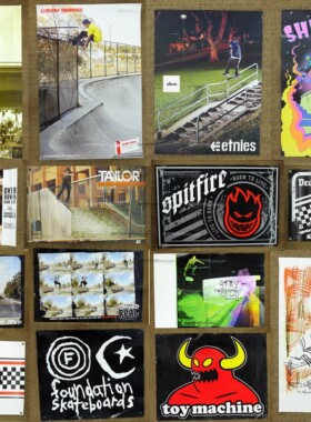 多款滑板海报小瑕疵特价处理bones/etnies/toy machine/emerica