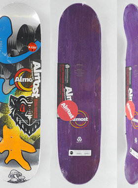 美国Almost滑板双翘8.125板面环氧树脂胶水高弹性DSM制造-SCC滑板