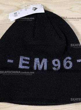 美国Emerica黑色男女毛线帽冬季滑板帽子保暖有弹性-SCC滑板店