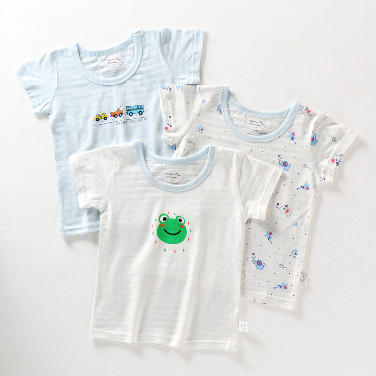 2021夏季新品纯棉男童女童短袖t恤衫纯棉宝宝轻薄透气半袖幼儿,童装/婴儿装/亲子装,T恤,淘宝优惠券,粉丝福利购,淘宝优惠卷