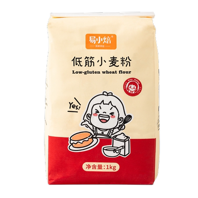 易小焙高筋小麦粉1kg烘焙专用