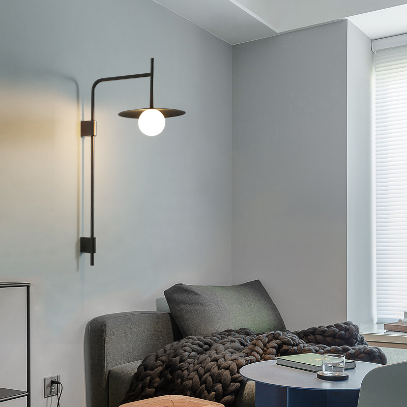 Wall lamp Denmark designer modern Simplicity bedroom Bedside Wall lamp Northern Europe a living room Corridor Aisle Wall lampin the Decoration main material , Lamps , Wall lamp  category - from Buy2taobao.com to provide professional Taobao agent buy service