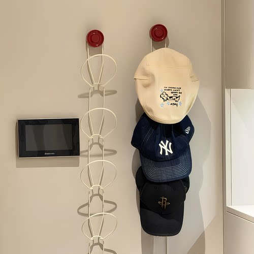 吸盘挂帽子收纳神器包包展示