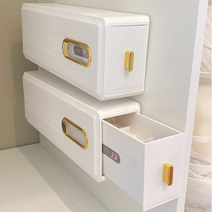 内衣内裤袜子收纳盒文胸装贴身衣物挂壁式专用内置分格整理盒神器