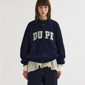 字母拉链卫衣开衫 SYSTEM 26春韩代新款 立领活力学生运动套春外套