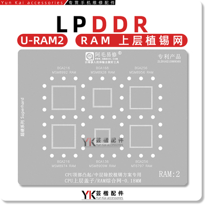 BGA256/216/168/136上盖植锡网