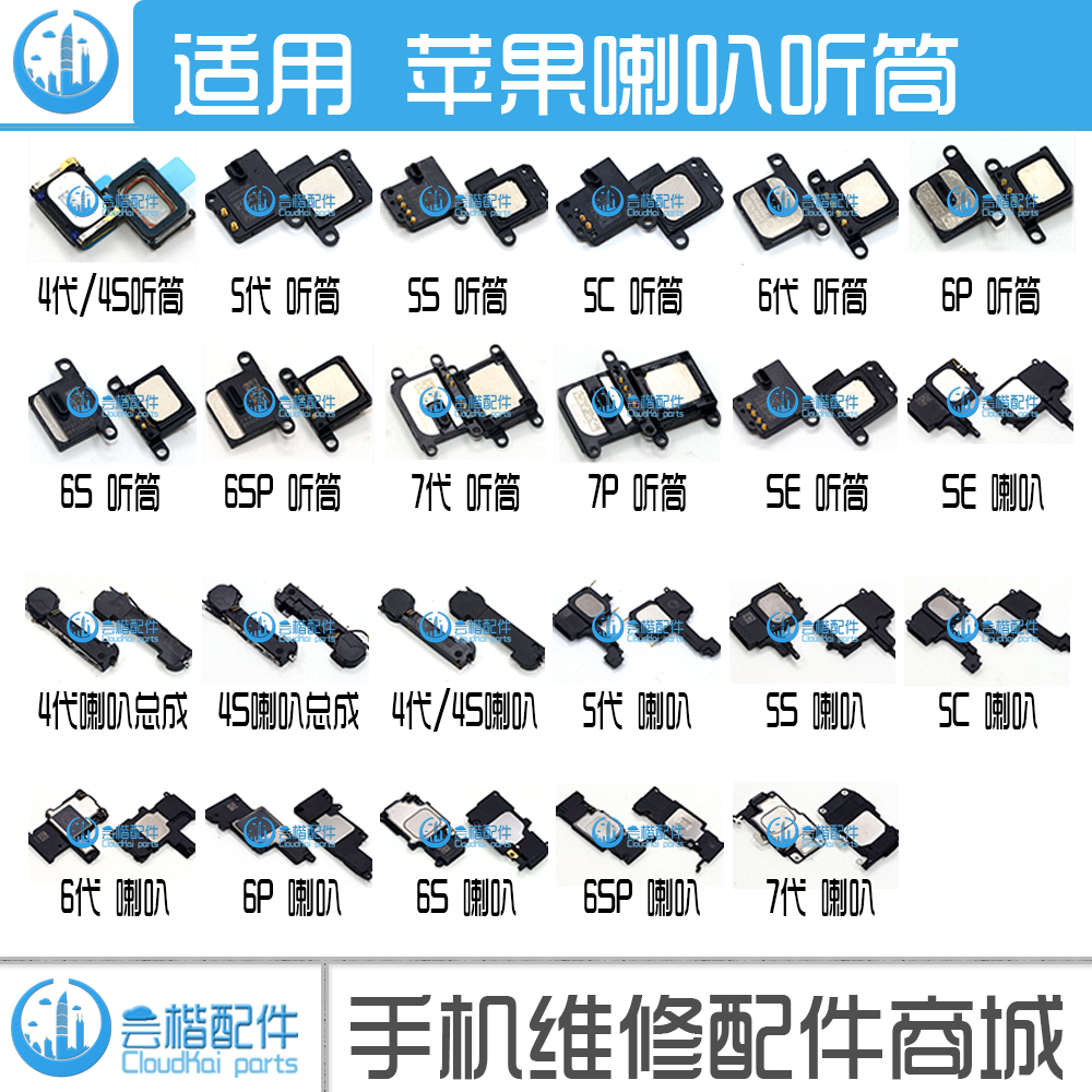 ÊÊÓÃÆ»¹û6´ú6P 7´ú4S 5S 5SE 5C 6S Plus 6spÌýͲ À®°ÈÑïÉùÆ÷×ܳÉ
