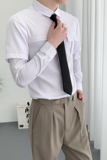 714A-D612P45控69/2025春季男士修身工装多口袋衬衫ktv少爷制服，男装衬衫，星座714A（原电商C314）