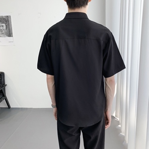 714A-H3055P55控79/2025夏季假两件工作服衬衫团体服潮流制服图片