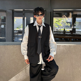 714A-M3096P55控89/2025秋季新马甲夜店冷淡系无袖外套韩版时尚男,男装背心/马甲,星座714A(原电商C314),四季星座 714A-M3096P55控89/2025秋季新马甲夜店冷淡系无袖外套韩版时尚男,男装背心/马甲,星座714A(原电商C314),四季星座