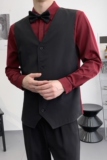 714A-H3065P55控79/2025秋季男士假两件衬衫ktv台球场工作服衬衣，男装衬衫，星座714A（原电商C314）