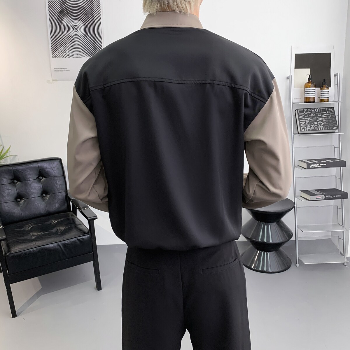 714A-D3034P45控69/2025春季新款男士长袖衬衫宽松工作服衬衣,男装衬衫,星座714A（原电商C314）