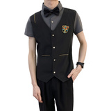 714A-H669P55控79/2025新款夏季KTV酒吧台球城工作服短袖衬衫，男装T恤，星座714A（原电商C314）