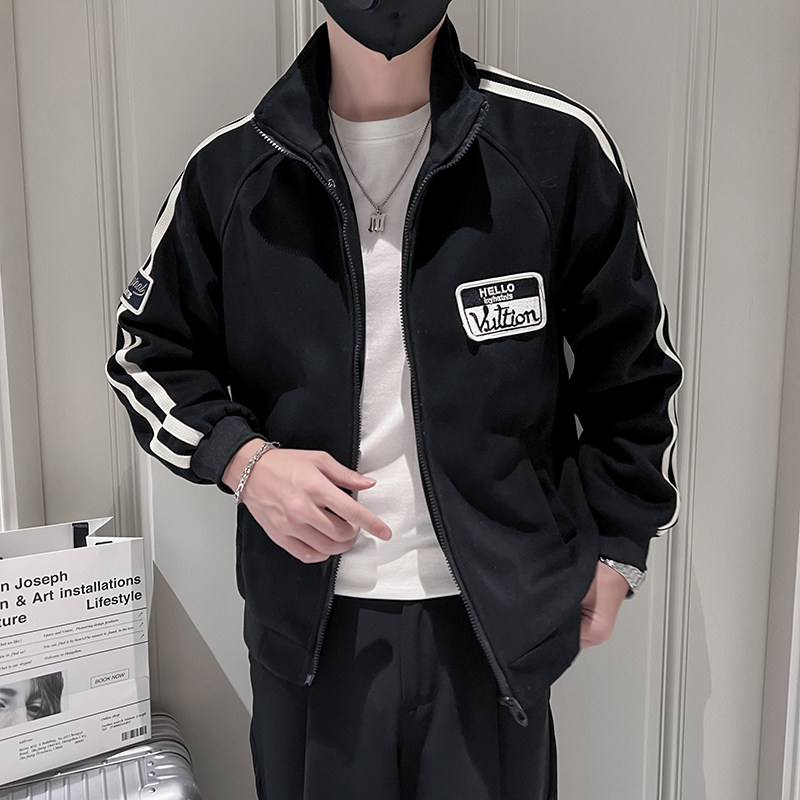 714A-W802P75控105/2025春季社会小伙青少年潮流休闲运动夹克外套,男装夹克,星座714A（原电商C314）