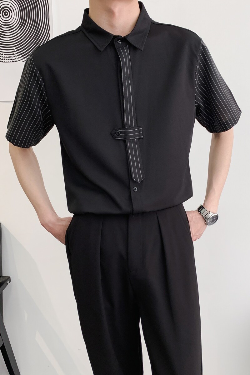 714A-C3056P40控59/2025夏季男女工作服领带装饰ktv理发店制服,男装工装外套,星座714A（原电商C314）