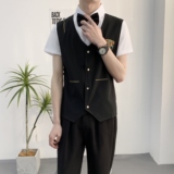 714A-H669P55控79/2025新款夏季KTV酒吧台球城工作服短袖衬衫，男装T恤，星座714A（原电商C314）