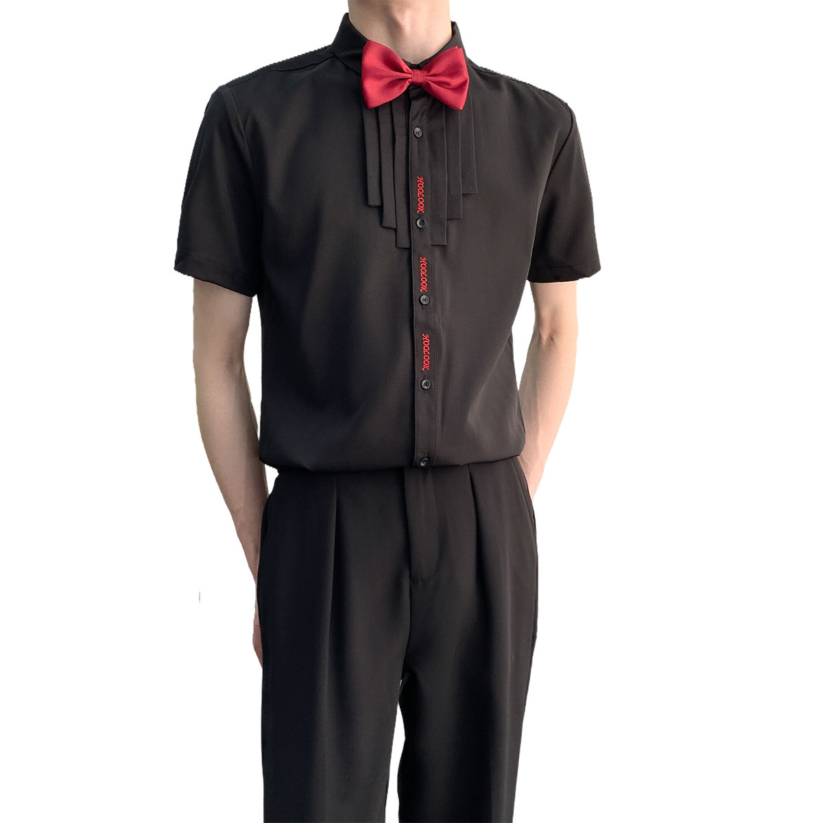 714A-C631P40控59/2025夏季新款短袖衬衫半袖工作服衬衫礼服,男装T恤,星座714A（原电商C314）