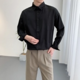 714A-D3039P45控69/2025春季潮男休闲宽松衬衫慵懒风垂感中性衬衣，男装衬衫，星座714A（原电商C314）