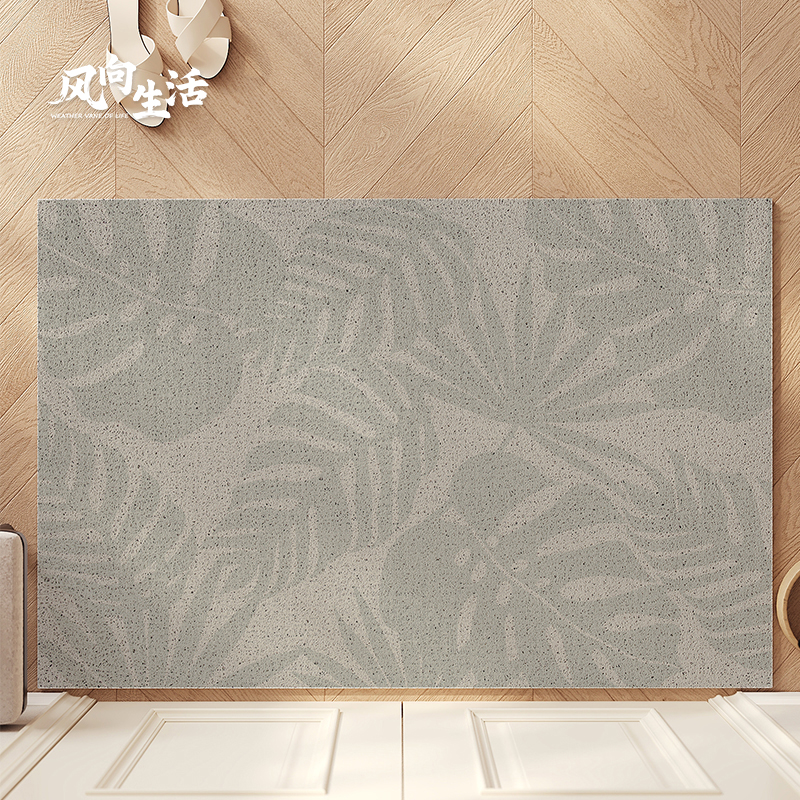 简约入户门地垫丝圈可裁剪除尘耐脏耐磨进门玄关换鞋地毯家用脚垫