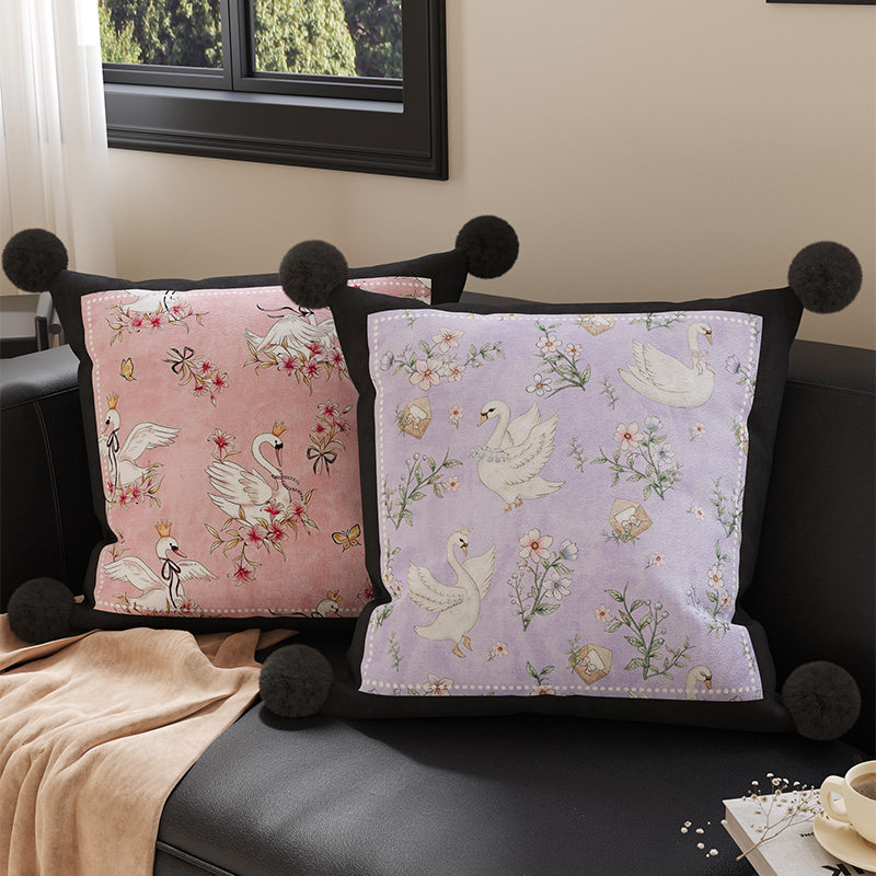 法式轻奢高级感客厅沙发抱枕靠枕腰枕床头飘窗靠背靠垫枕头套含芯