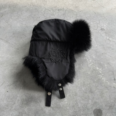 FalsePerception狼毛尼龙雷锋帽