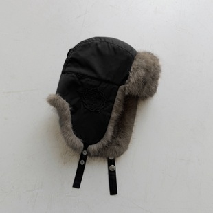 迷彩水洗雷锋帽银灰短狼毛 26SS新款 False Perception