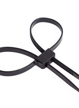 高强度A级尼龙扣扎带12X700mm宽12毫米长70厘米双扣电缆绑扎带条