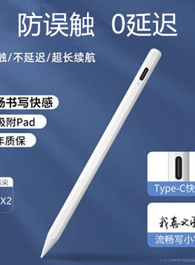 适用iPadMini第4代3苹果2迷你ipad平板mini电脑A1538手写笔A1550电容笔A1599防误触A1600触屏A1601/A1489