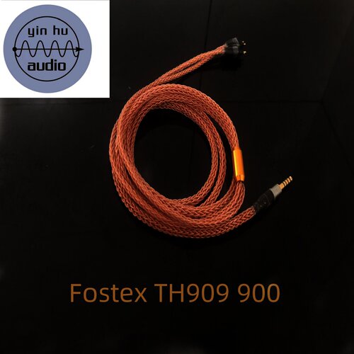 Fostex TH909 TF900 MKII MK2600 X00 601平衡线耳机升级线