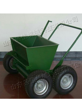 人造草坪铺装充砂机 手推式两轮冲砂机 Sand washing machine