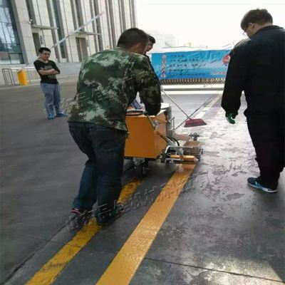 小型不锈钢型路面喷线机手推式热熔划线机路面热熔标线施工设备