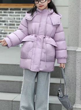 2025女童冬款加厚免洗小羊皮棉衣  直播间为准 8686