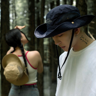 透气渔夫帽男士 薄款 户外登山帽子 STATE防晒帽遮阳帽男夏季 FINE