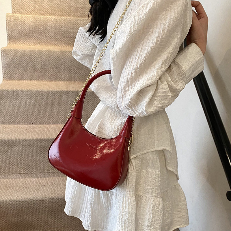 高级感包包女2026新款法棍包复古手提腋下包洋气少女单肩漆皮小包,箱包皮具/热销女包/男包,通用款女包,淘宝优惠券,粉丝福利购,淘宝优惠卷