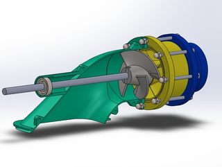 简易喷水推进器3D打印图纸 STL格式