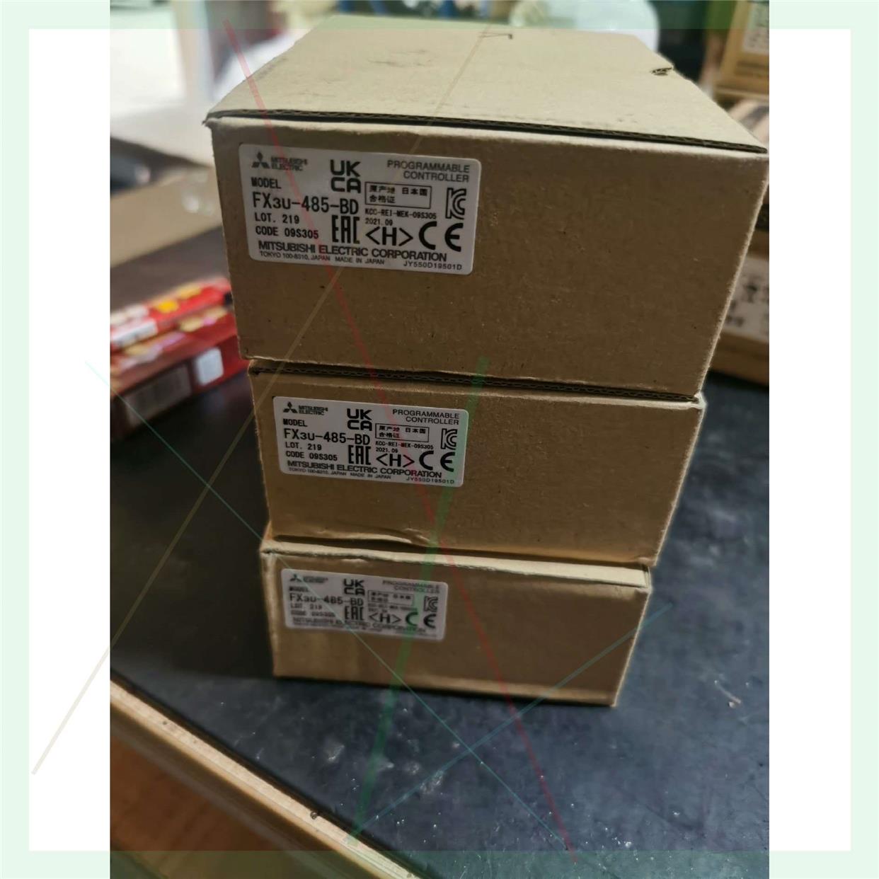 议价直拍不发：原装日本进口三菱PLC通讯扩展板FX3U-485-BD卡