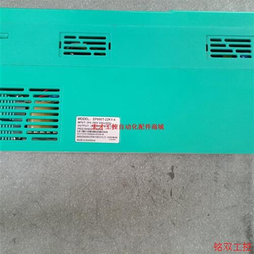 议价直拍不发:众辰空压机变频器SP600T-22KY-4原装,库存