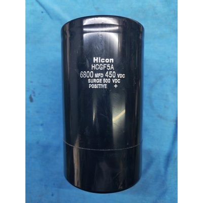 议价直拍不发：Hicon海立HCGF5A电解电容6800MFD 450V议价