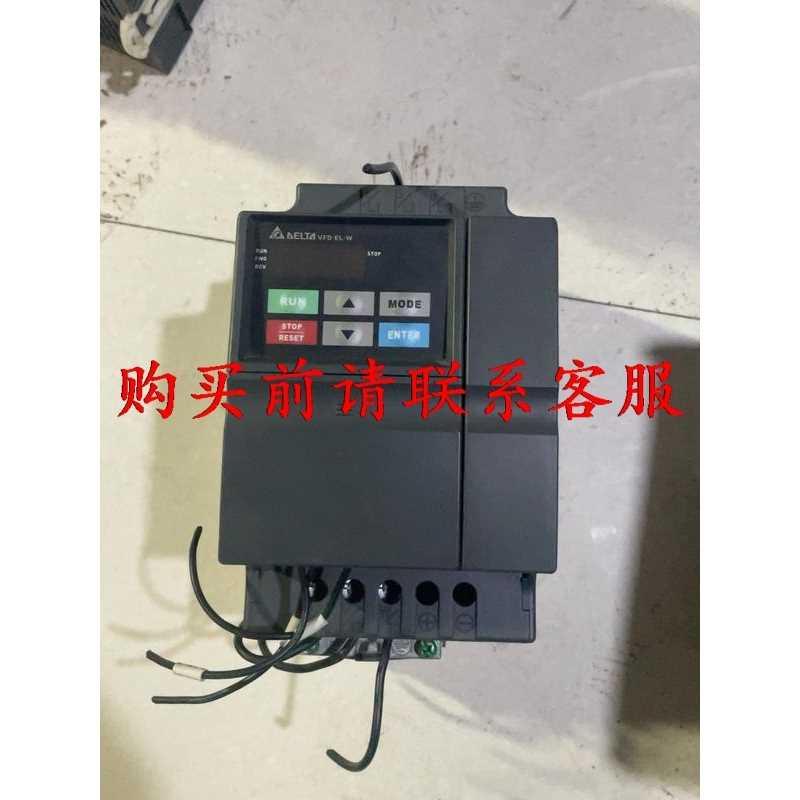 议价台达变频器1.5kw台达VFD015EL21W拆机一台 成色