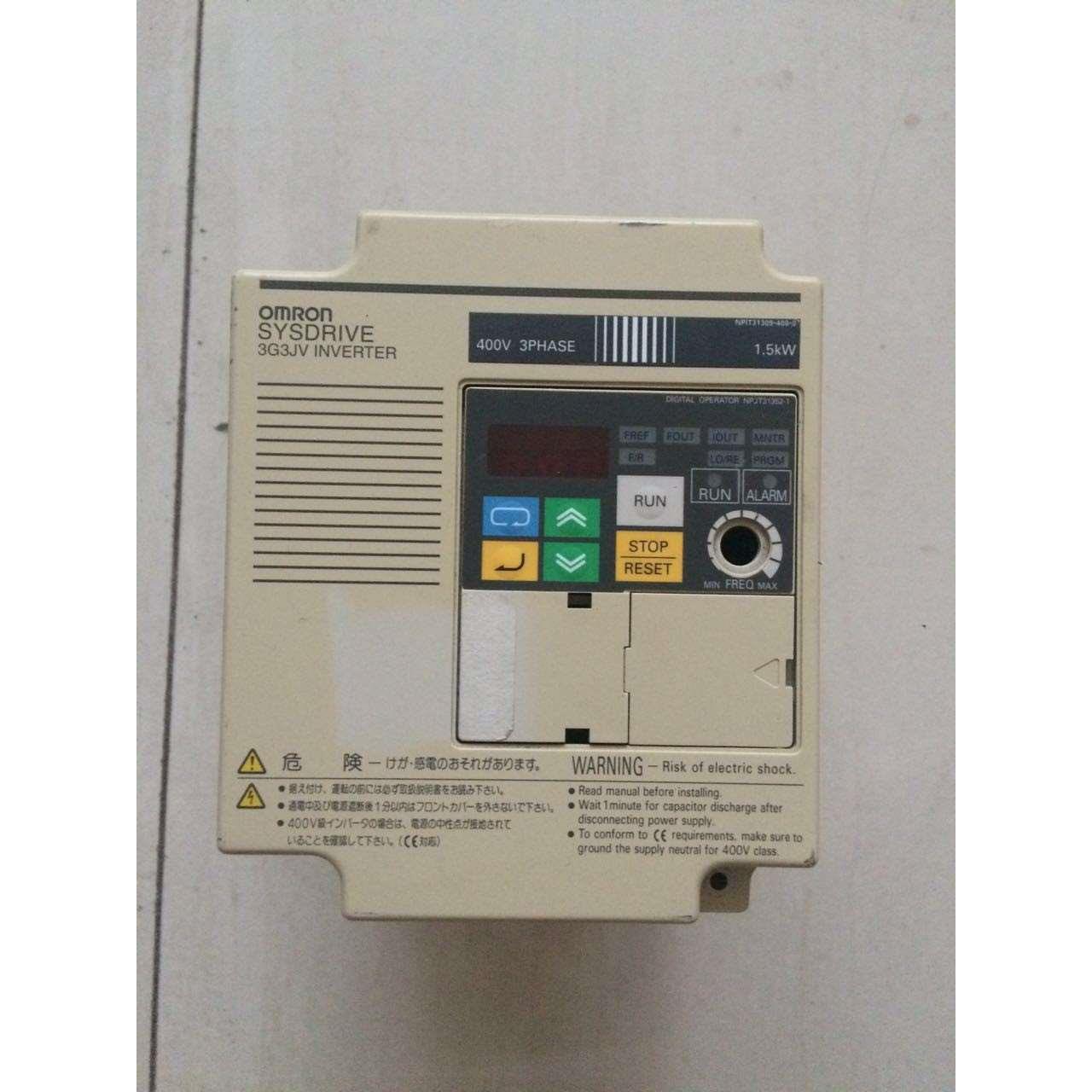 议价直拍不发：3G3JV 1.5KW 380V 3G3JV-A4015 9成新