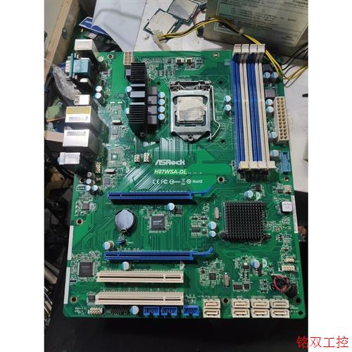 议价直拍不发:ASROCK华擎H87WSA-DL工控主板